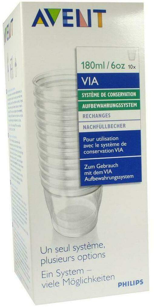 Avent Via Nachfüllbecher 180 ml