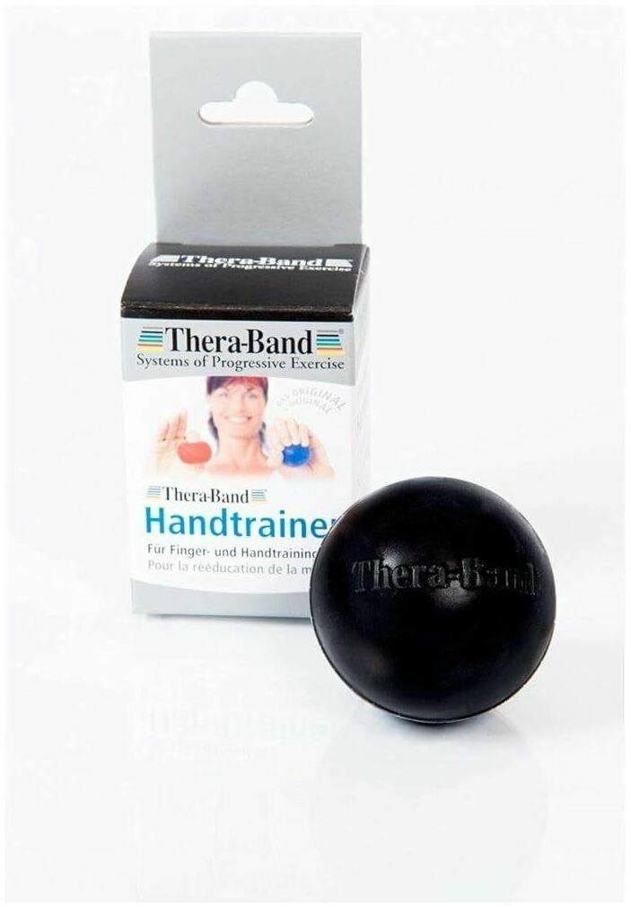Thera-Band Handtrainer Xl Extra Hart Schwarz