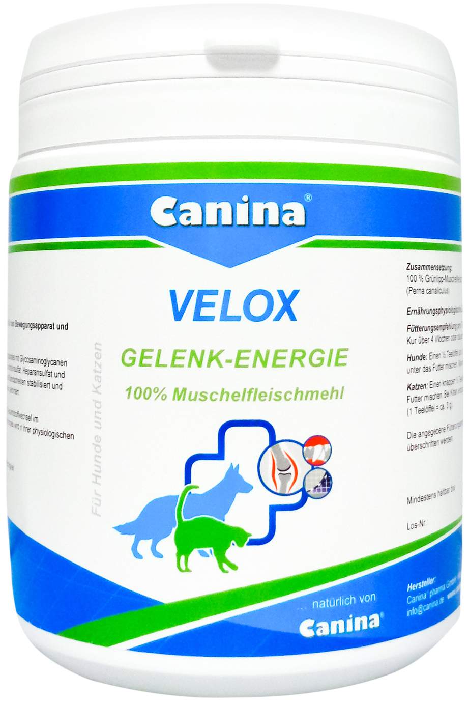 Velox Gelenk-Energie 100 % Für Hunde und Katzen 400 G