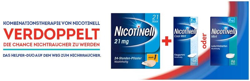 Nicotinell 21 mg 24-Stunden-Pflaster 21 Stück
