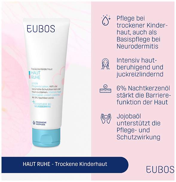 Eubos Kinder Haut Ruhe Creme 50 ml Creme
