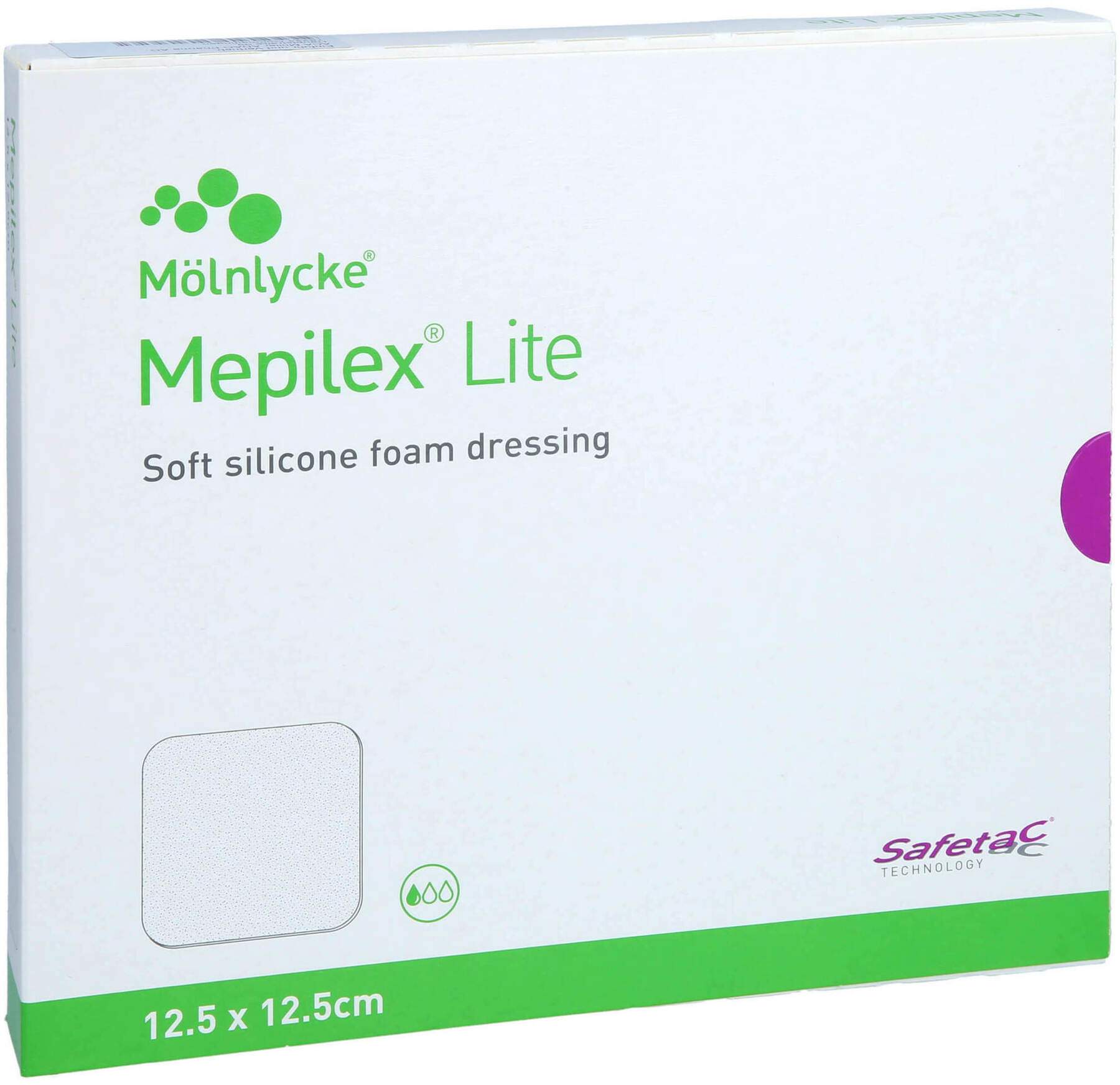 Mepilex Lite Schaumverband 12,5x12,5 cm Steril