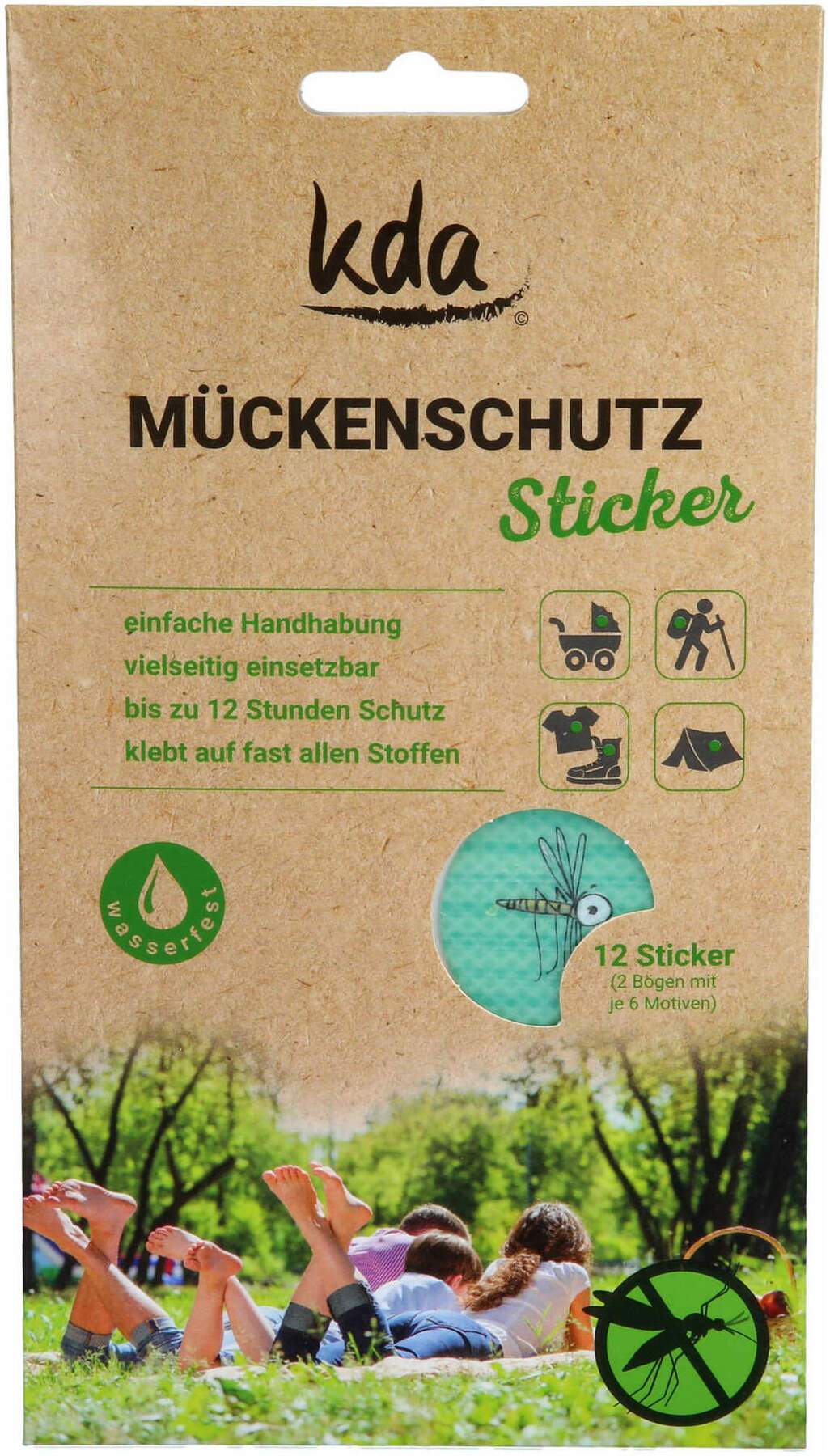 Mückenschutz Sticker Kda 2 Stück