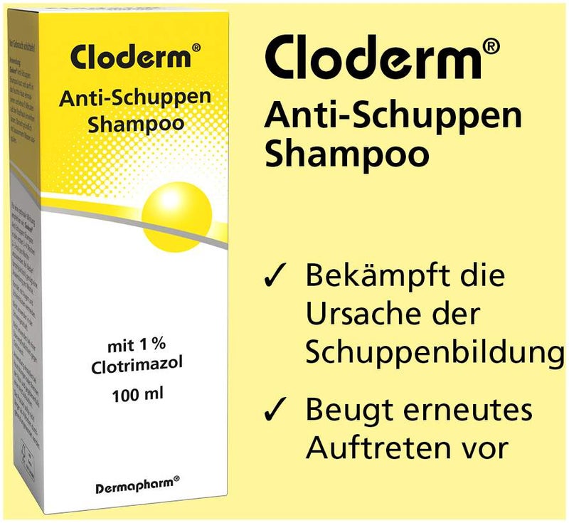Cloderm Antischuppenshampoo 100 ml