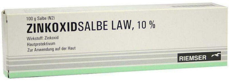 Zinkoxid Salbe Law 100 G Salbe