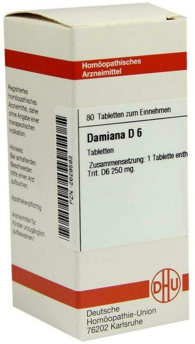 Dhu Damiana D6 80 Tabletten