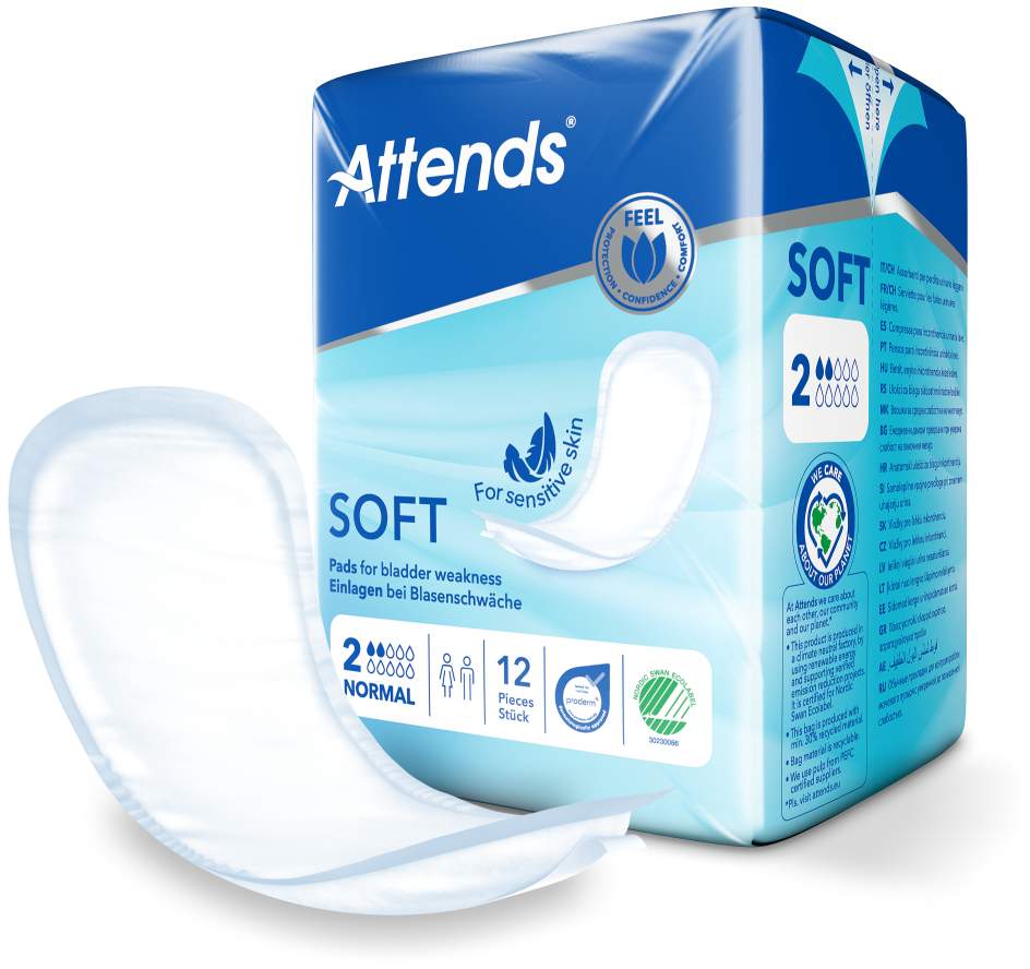 Attends Soft 2 Normal Einlagen