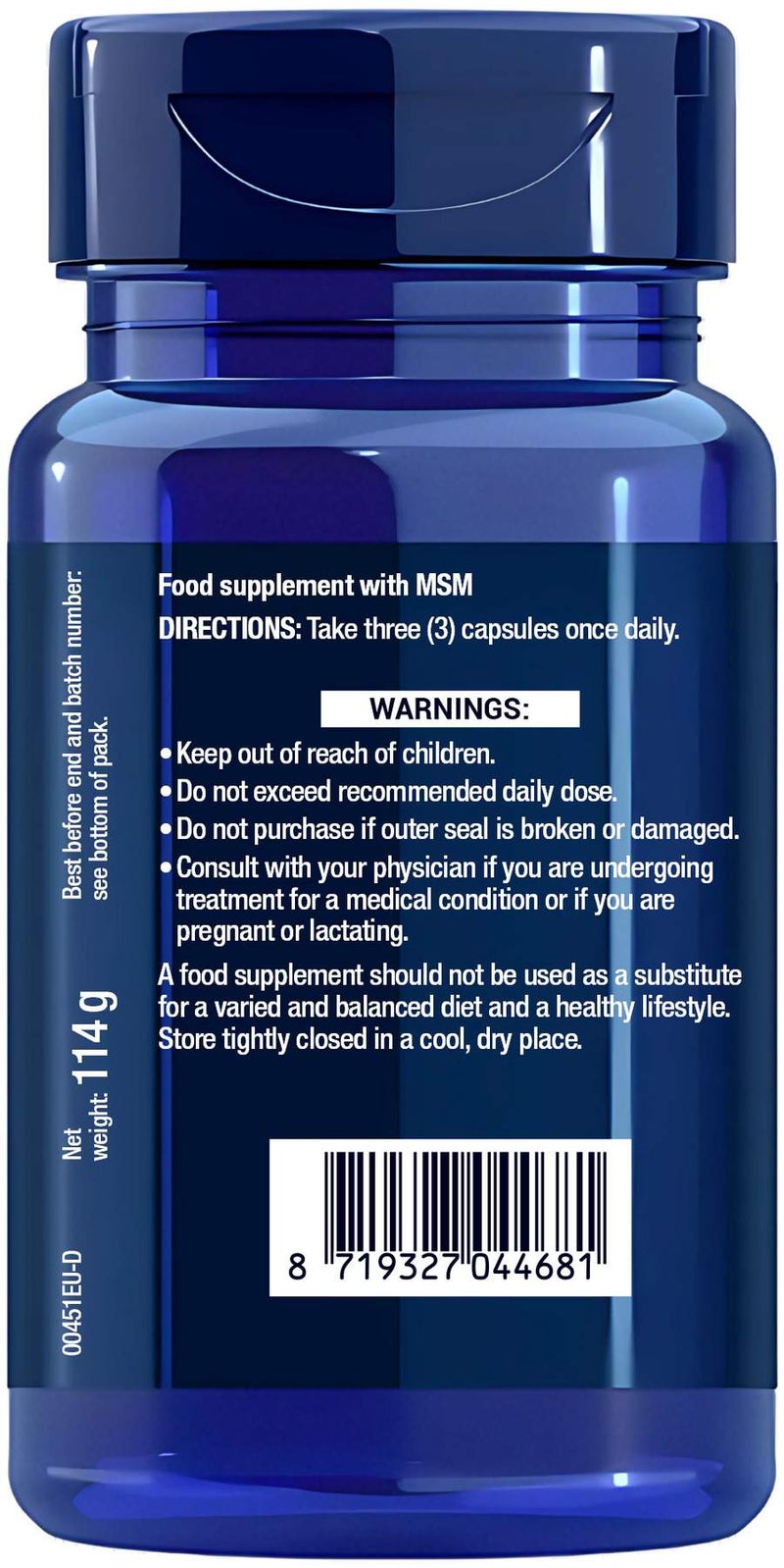 Msm 1000 mg 100 Kapseln