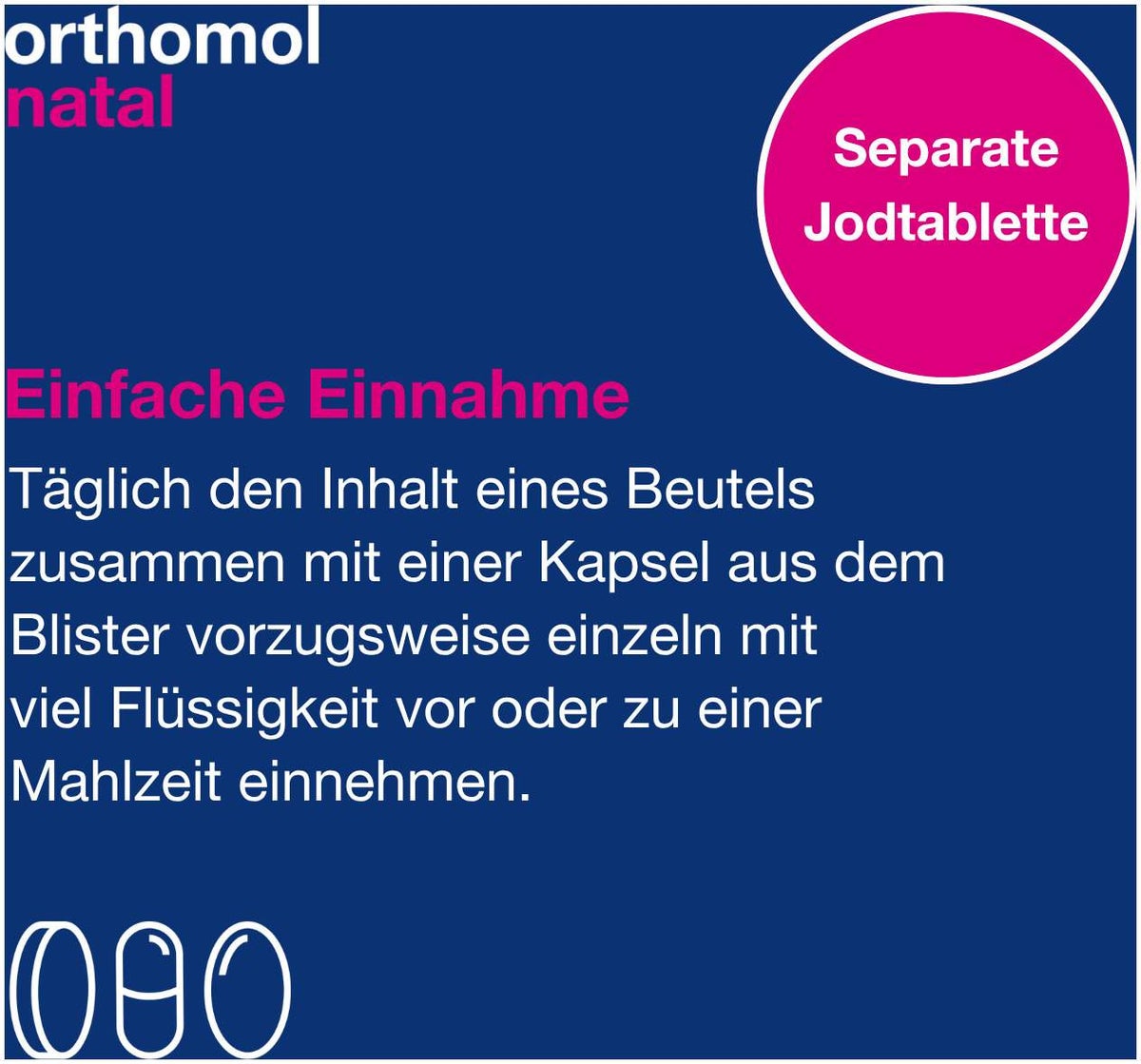 Orthomol Natal Tabletten-Kapseln Kombipackung 30 Portionen
