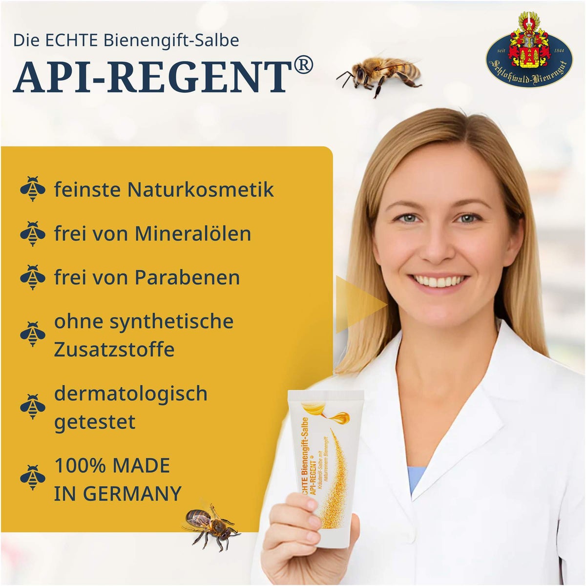 Bienengift - Salbe Api Regent die Echte 50 ml