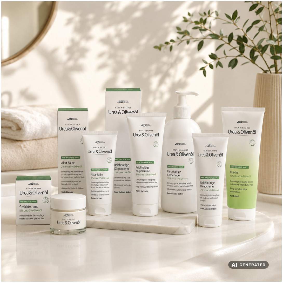 Olivenöl Haut in Balance Dermatologische Handcreme 5 %, 100 ml
