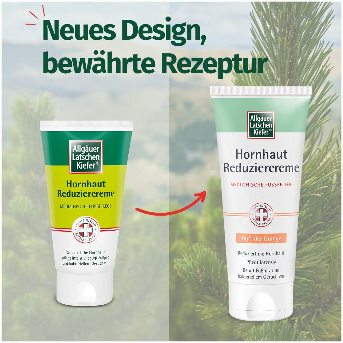 Allgäuer Latschenkiefer Hornhaut Reduziercreme orange 200 ml