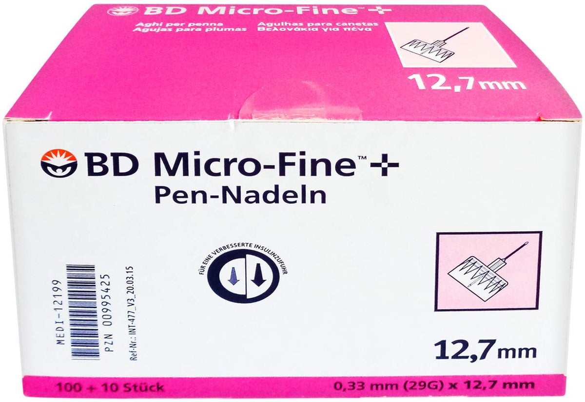 Bd Micro Fine 110 Pen Nadeln 0,33 X 12,7 mm