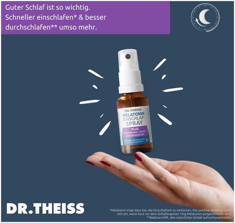 Dr. Theiss Melatonin Einschlaf-Spray Plus 20 ml