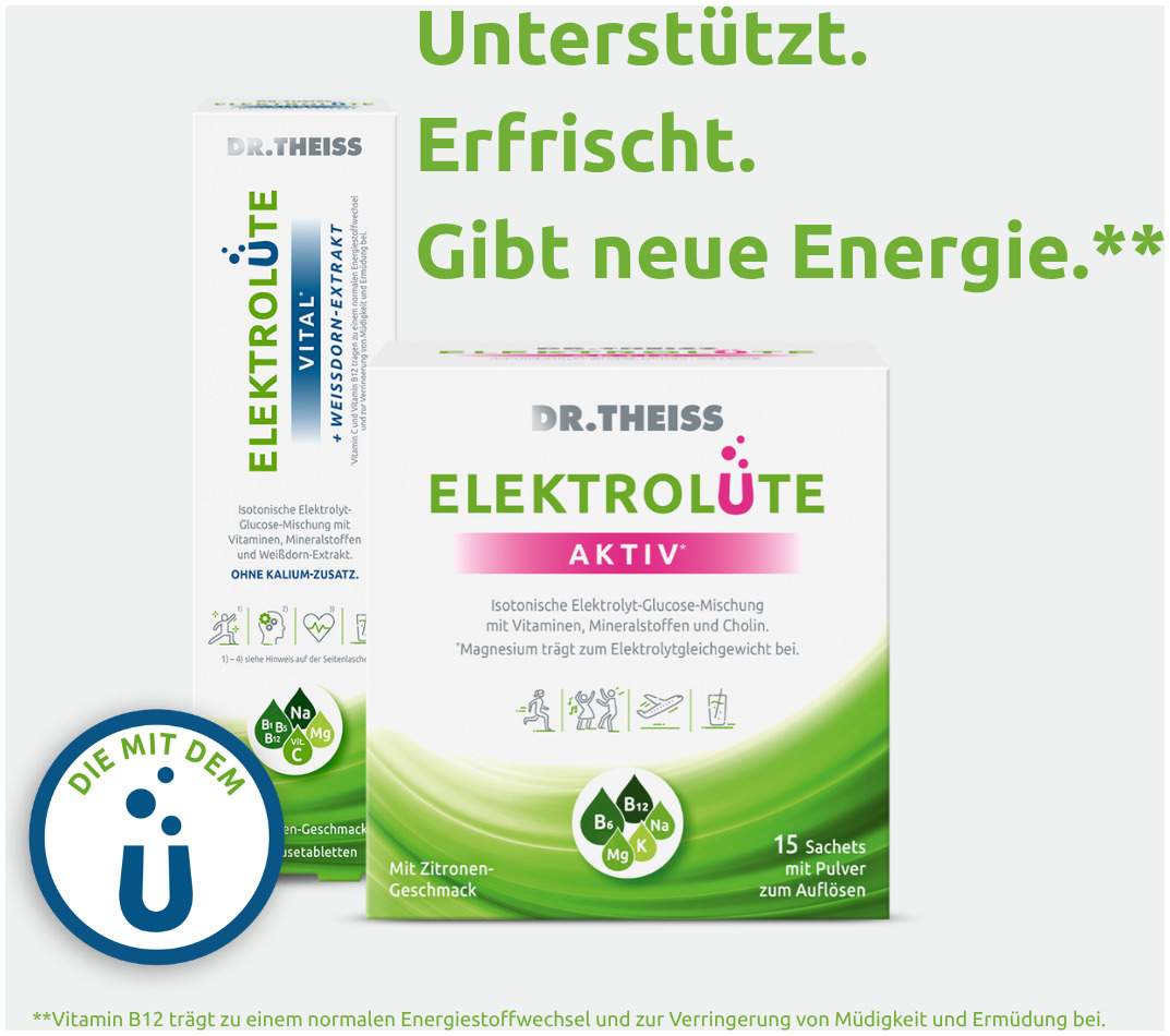 Dr.Theiss Elektrolüte Vital Brausetabletten 20 Stück