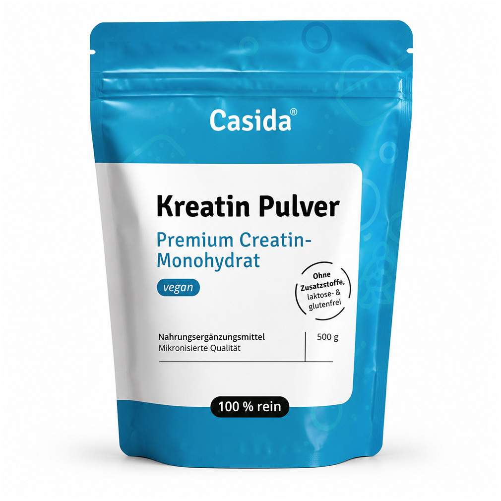 Casida Kreatin Monohydrat Pulver 500 Gramm