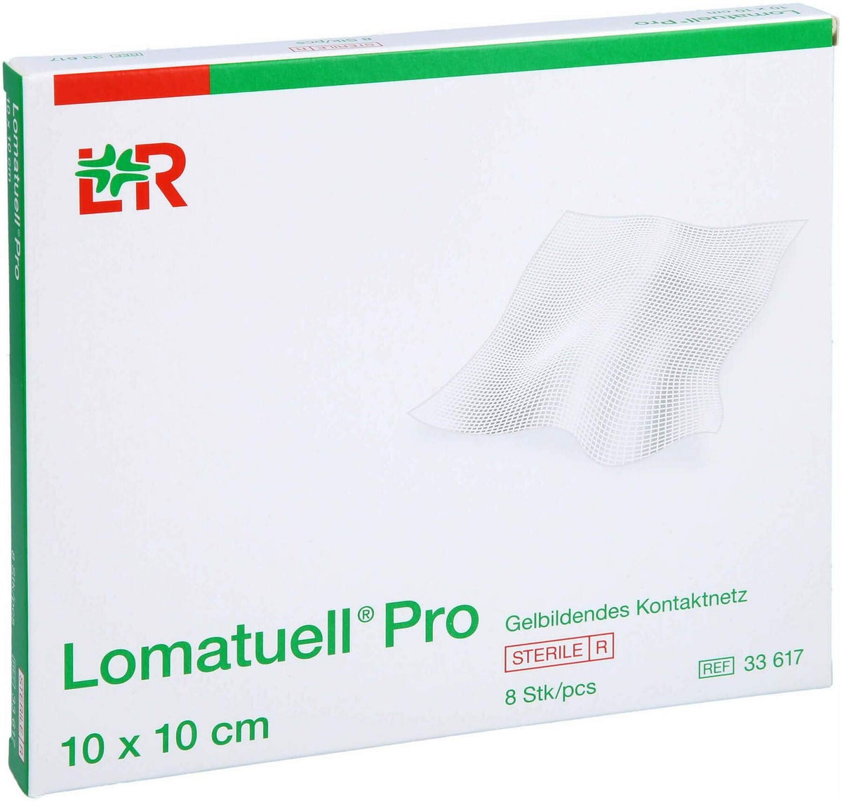 Lomatuell Pro 10 X 10 cm Steril 8 Stück