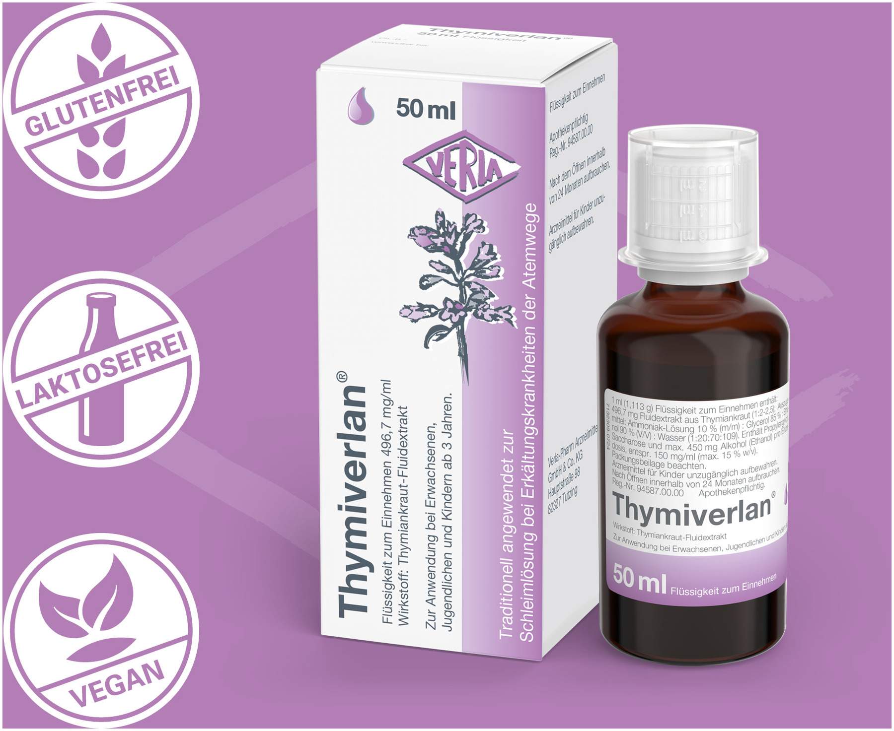 Thymiverlan Flüssigkeit zum Einnehmen 50 ml