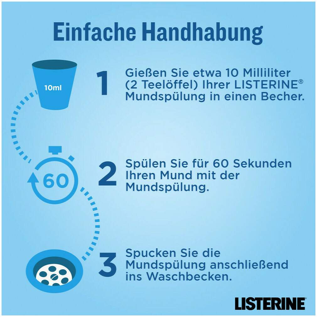 Listerine Advanced White Mundspülung 500 ml