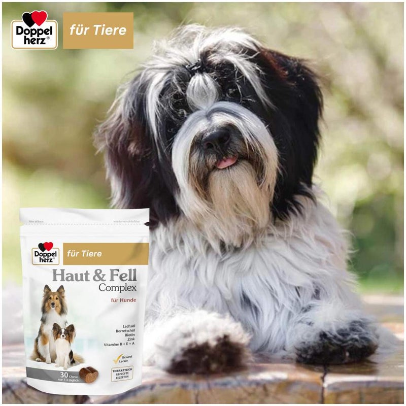 Doppelherz Haut & Fell Complex für Hunde 30 Chews