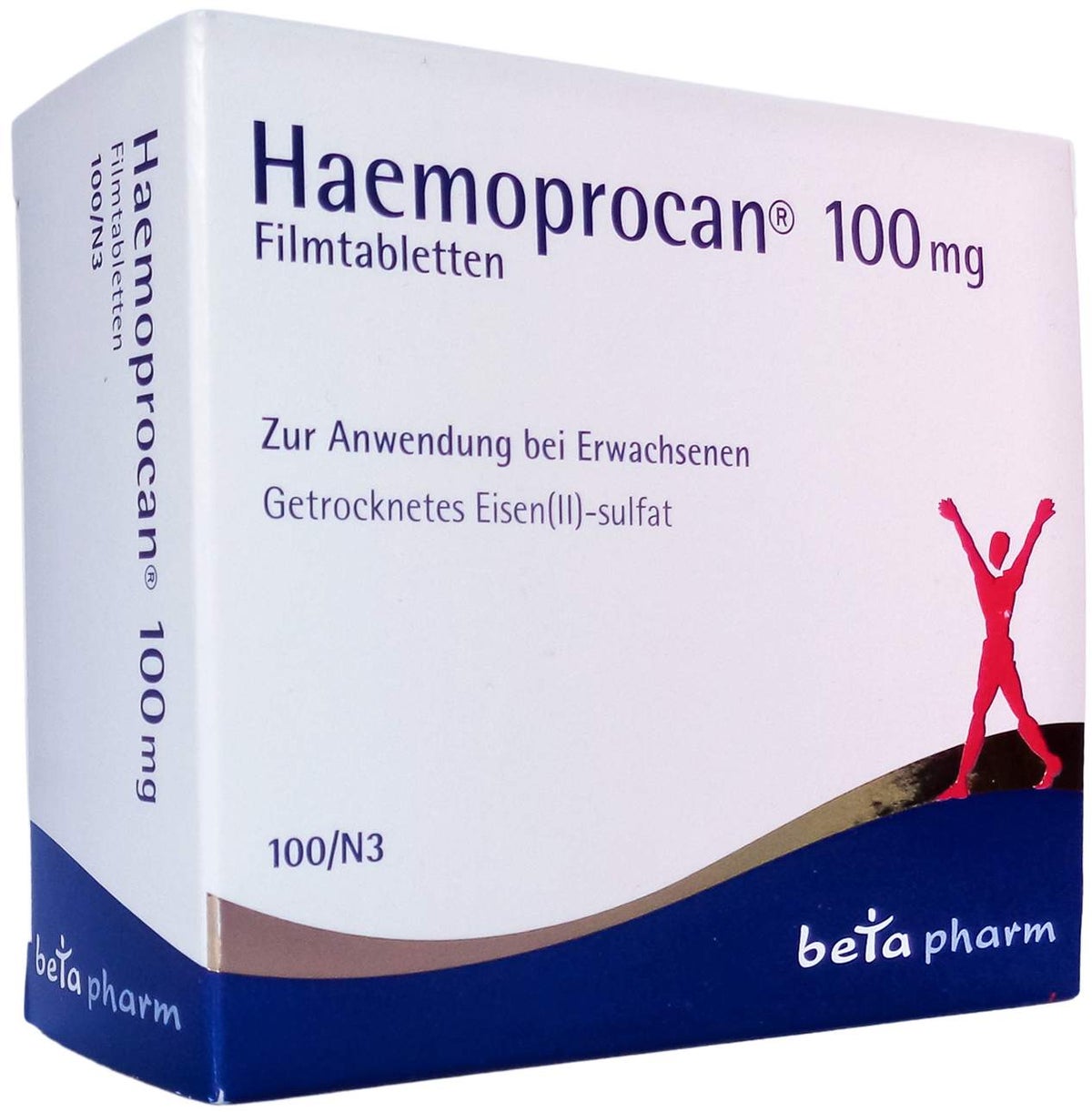 Haemoprocan 100 mg 100 Filmtabletten