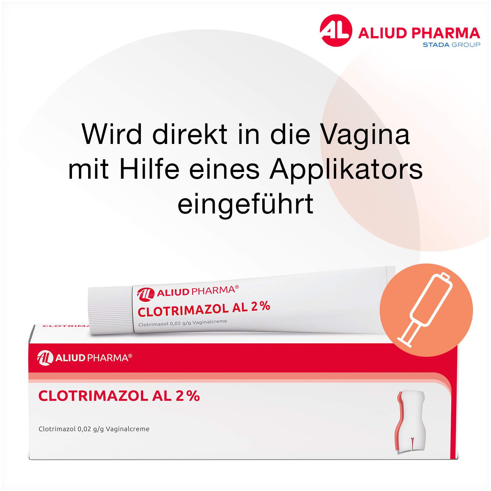 Clotrimazol AL 2% 20 g Vaginalcreme