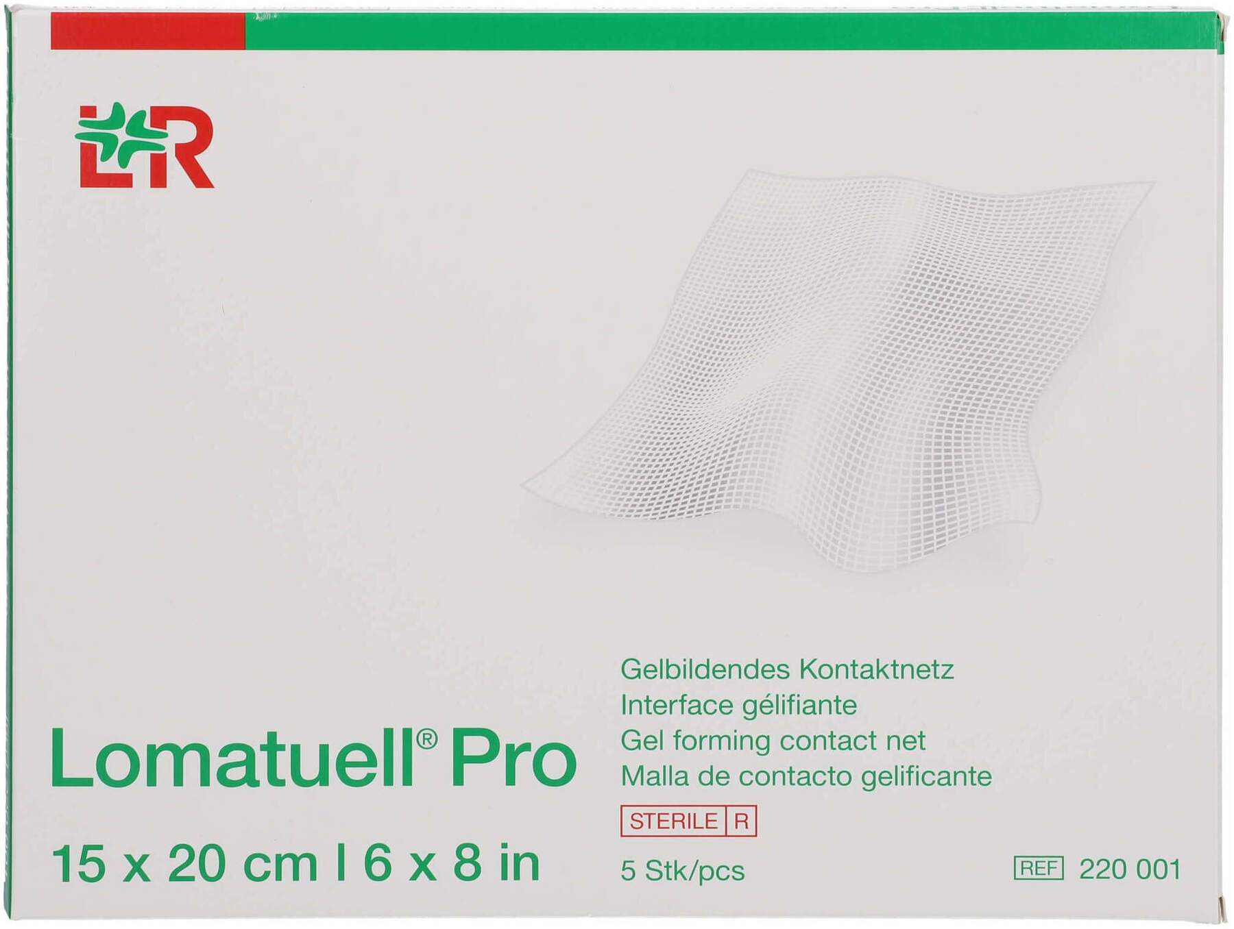 Lomatuell Pro 15x20 cm Steril 5 Stück