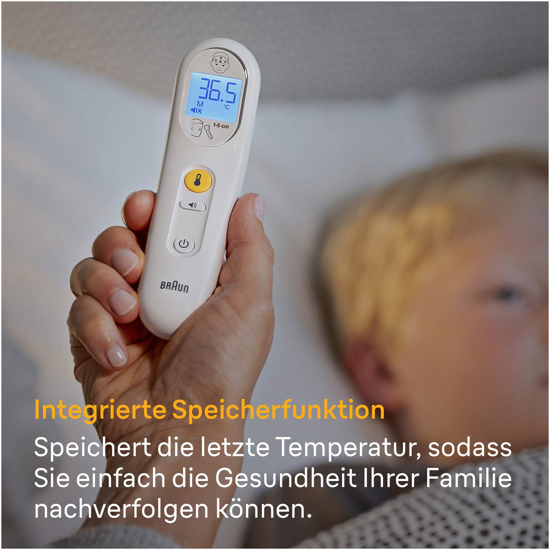 Braun Sensian 3 Kontaktloses Stirn Thermometer 1 Stück