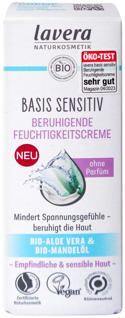 Lavera Basis Sensitiv Beruhigende Feuchtigkeitscreme 50 ml