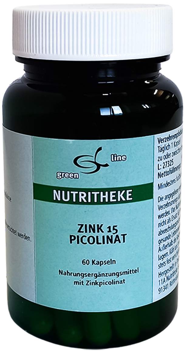 Zink 15 Picolinat Kapseln Mit 15 mg Zink 60 Kapseln