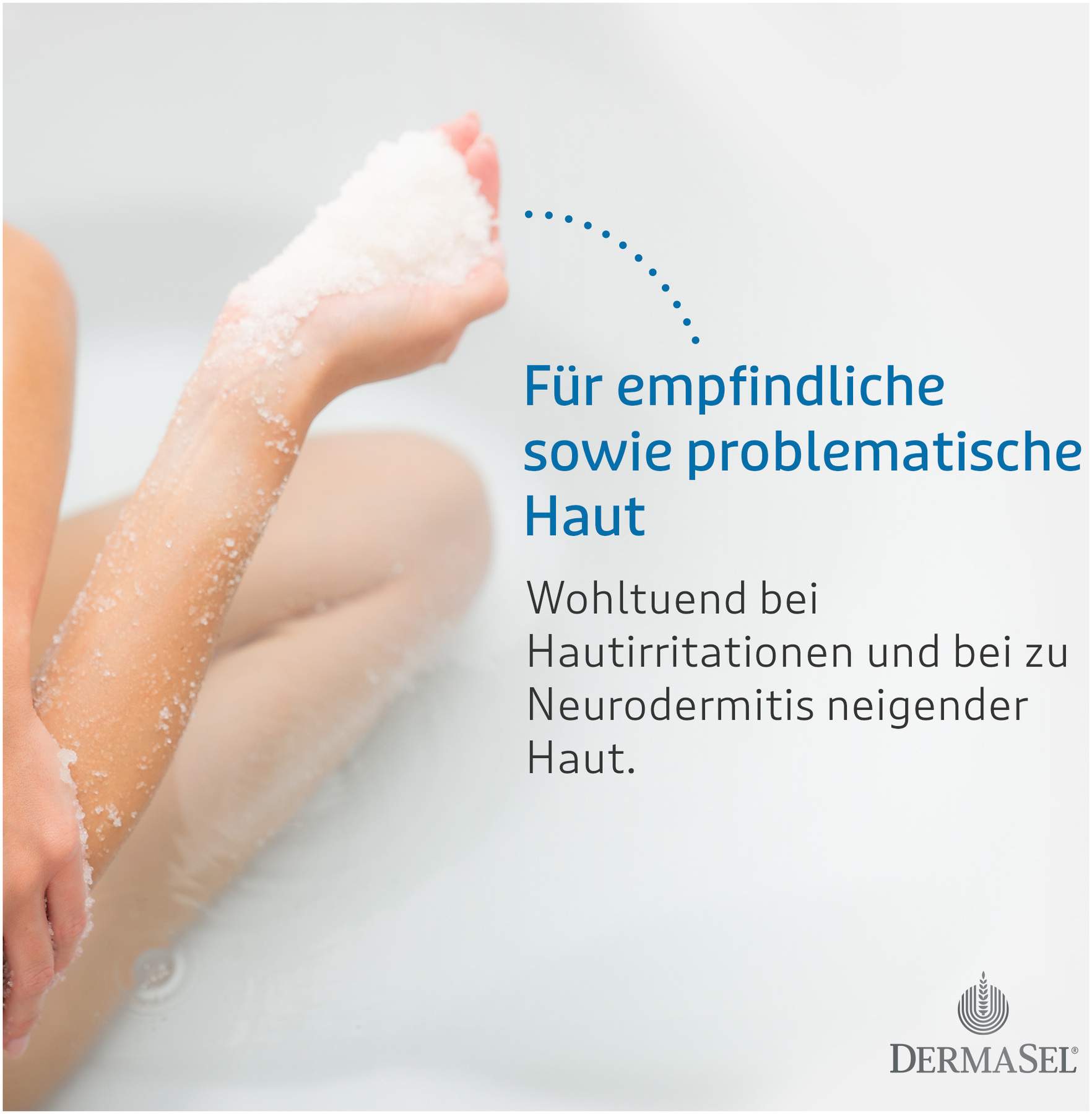 Dermasel Totes Meer Badesalz pur 5 kg