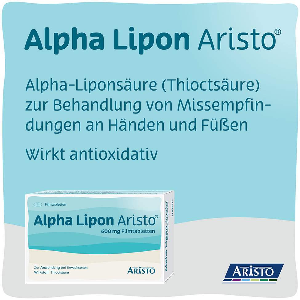 Alpha Lipon Aristo 600 mg 30 Filmtabletten
