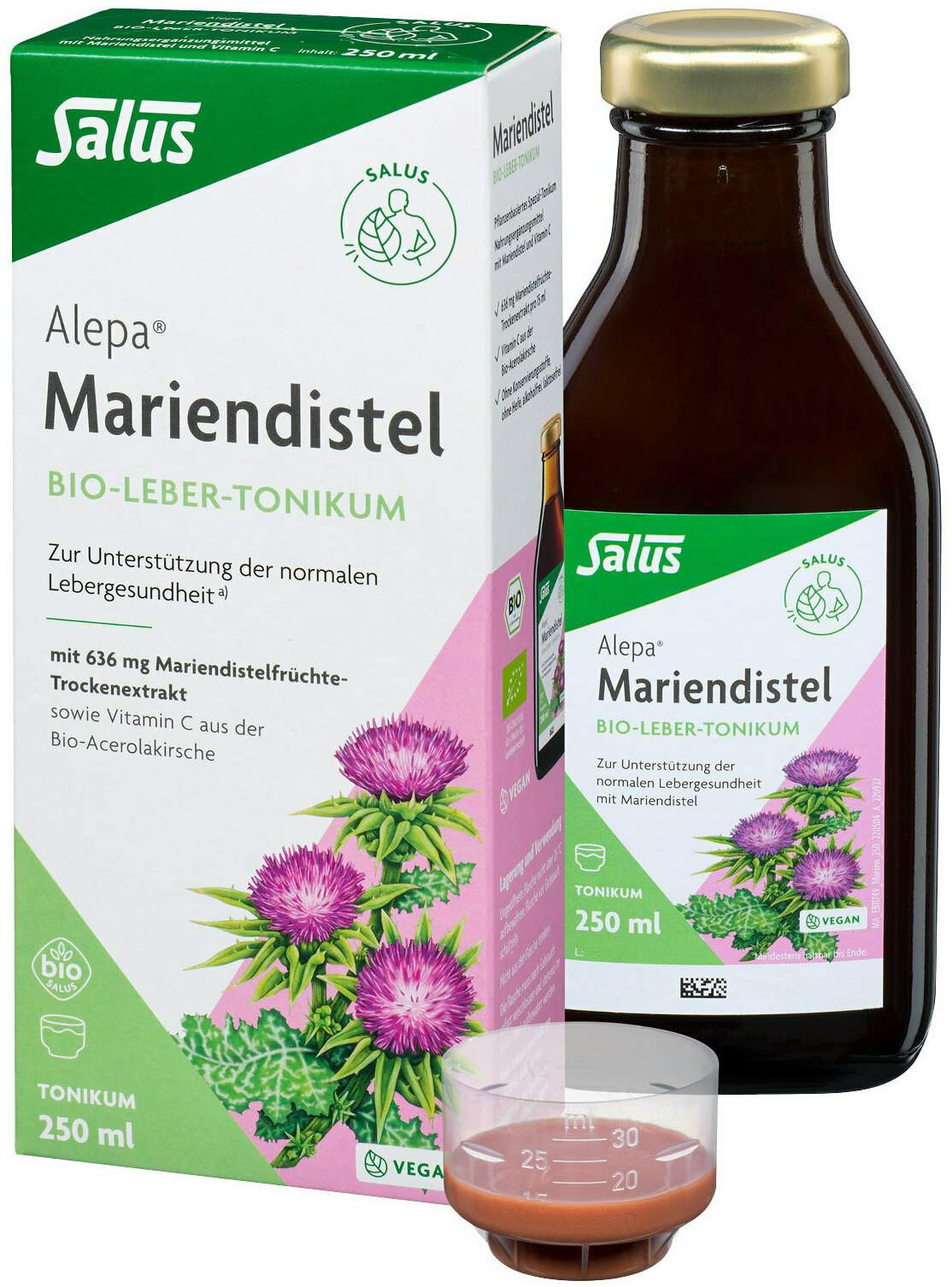 Alepa Mariendistel 250 ml Bio Leber - Tonikum Salus