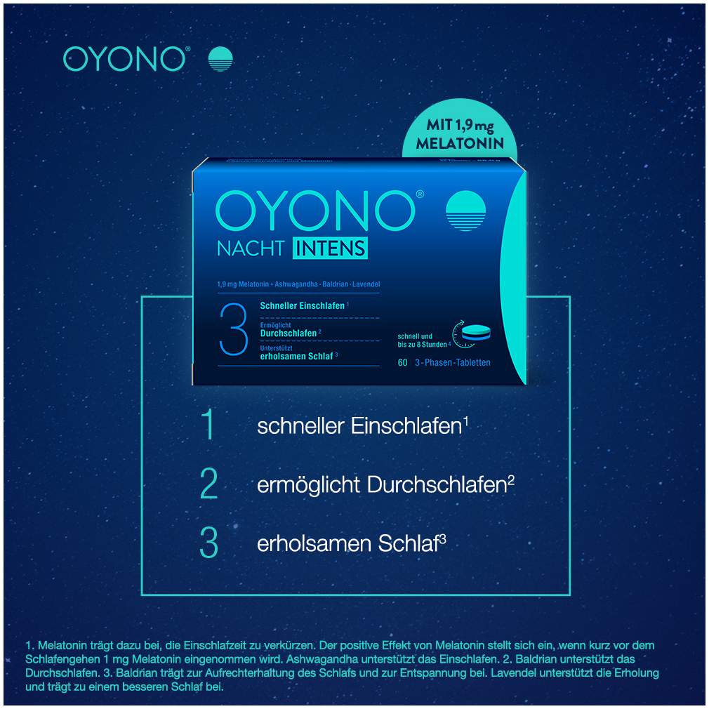 Oyono Nacht Intens 60 Tabletten