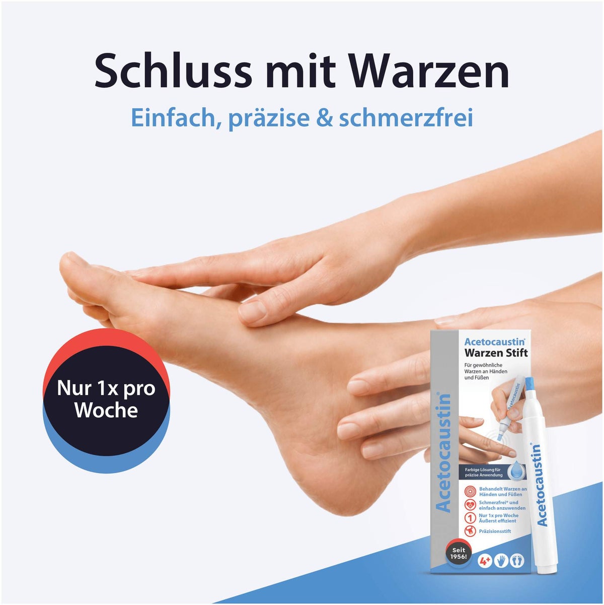 Acetocaustin Stift gegen Warzen 3 ml