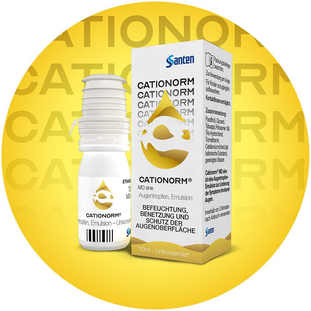 Cationorm MD Sine 10 ml Augentropfen