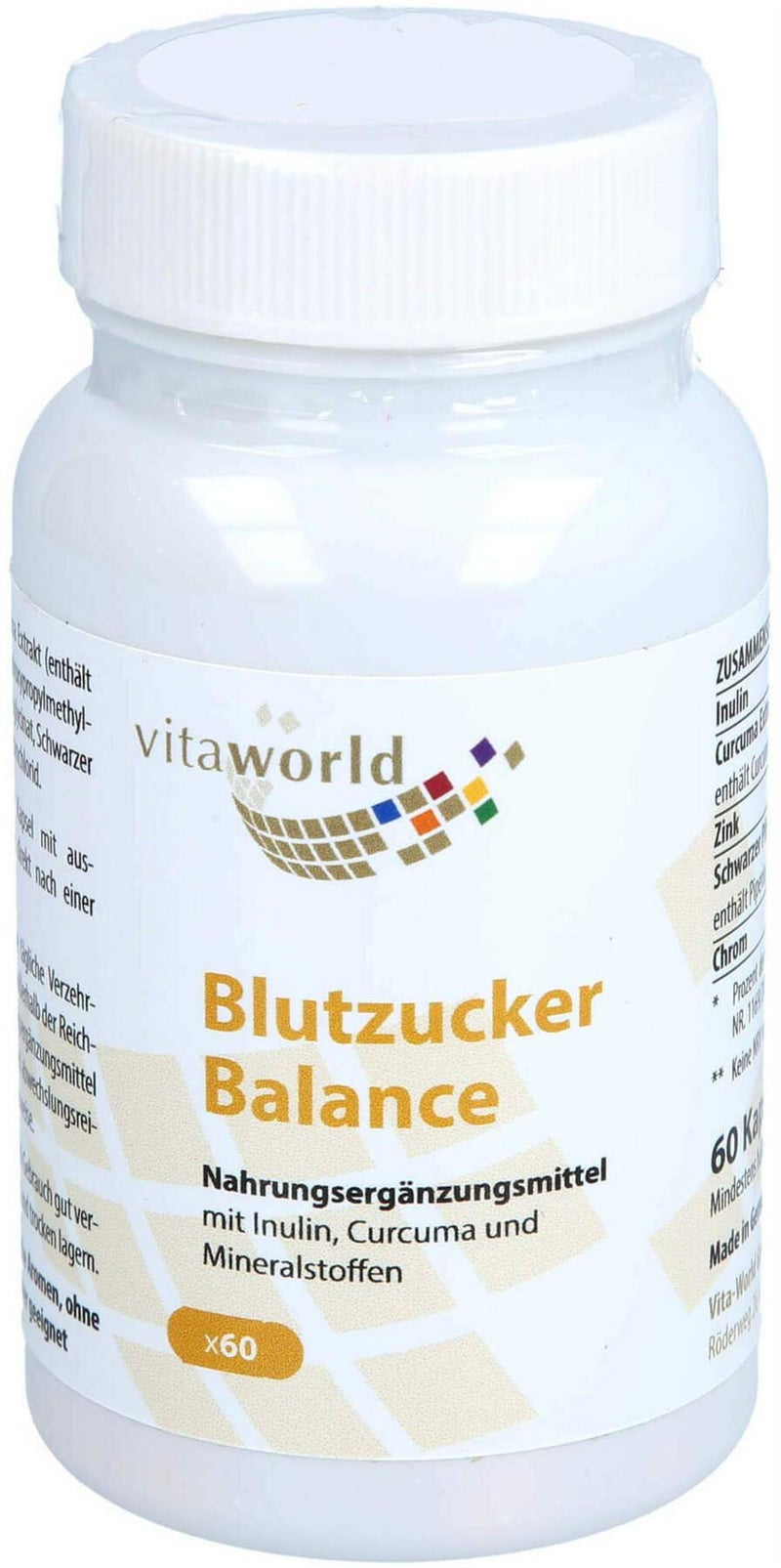 Blutzucker Balance Kapseln