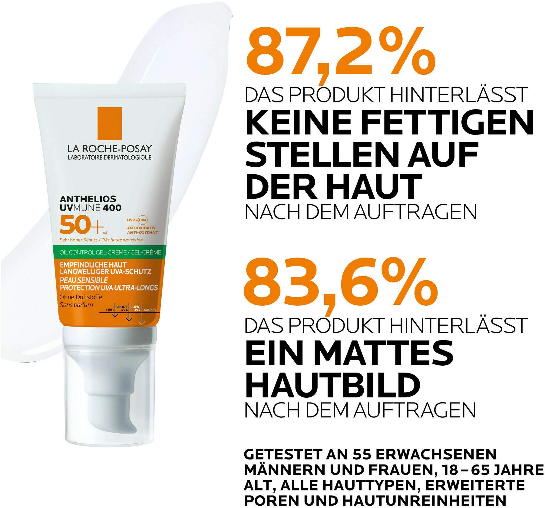 La Roche Posay Anthelios Oil Control Gel-Creme UV Mune 400 LSF 50+ 50 ml