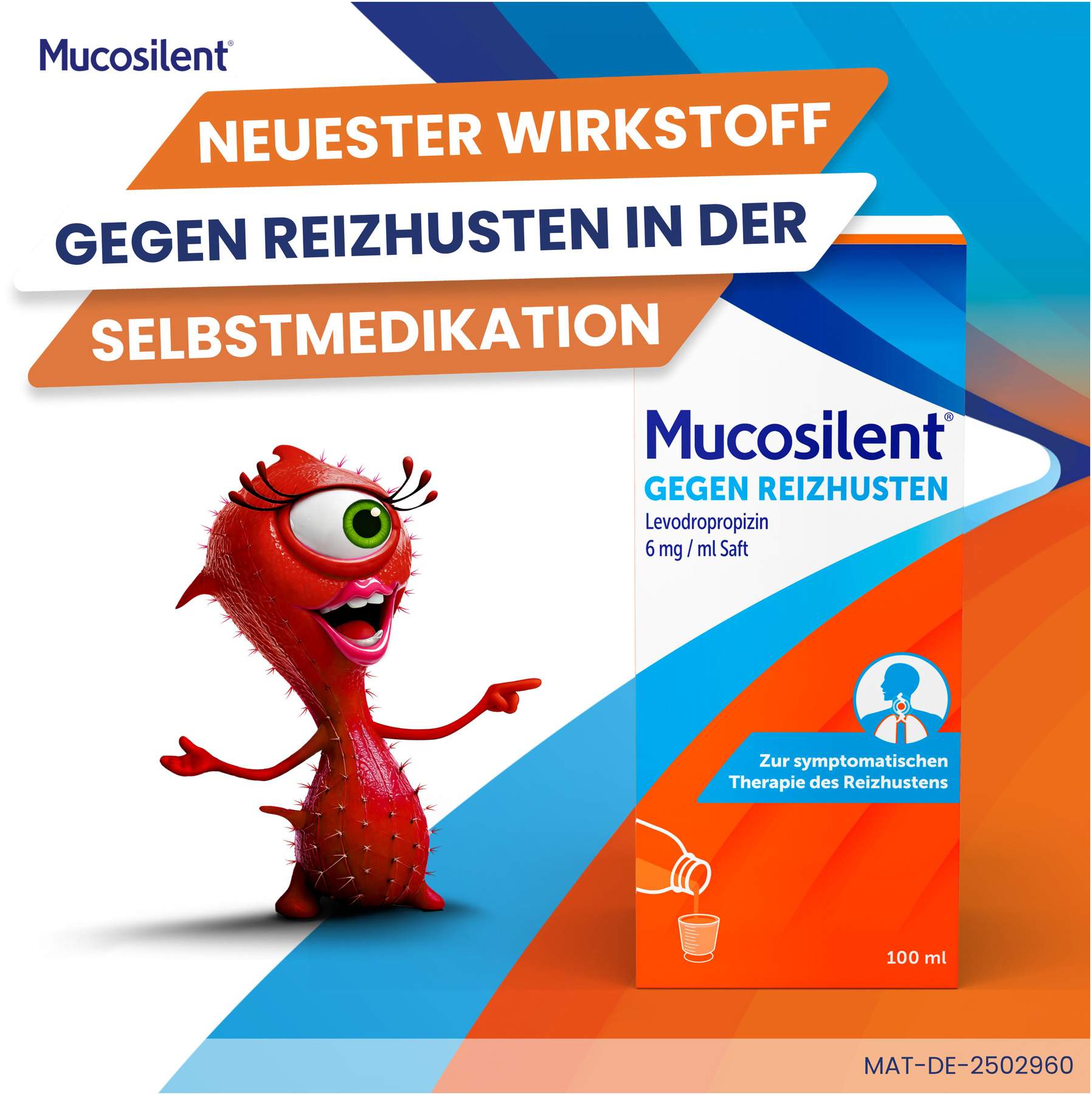 Mucosilent gegen Reizhusten 100 ml