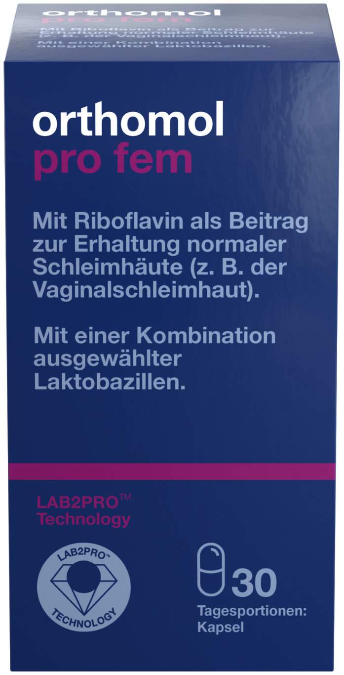 Orthomol pro fem 30 Kapseln