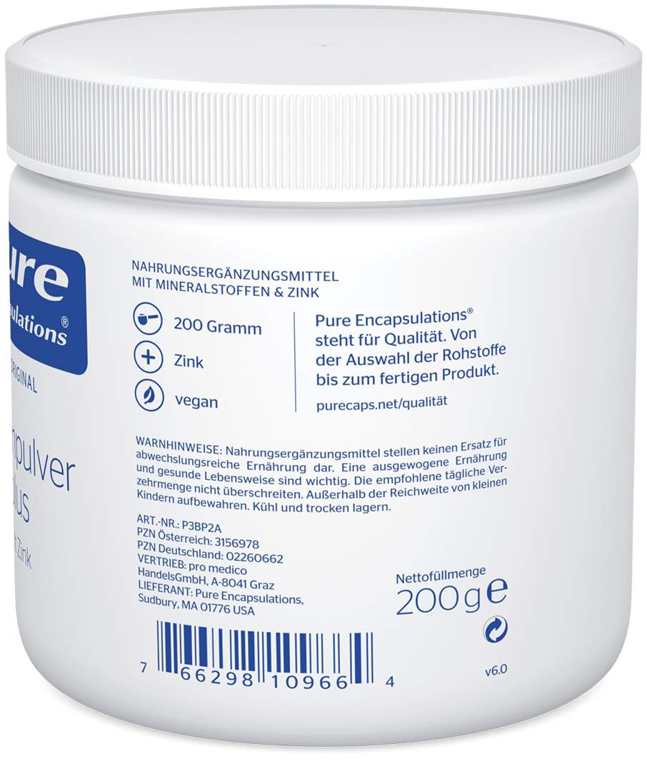Pure Encapsulations Basenpulver Plus Pur