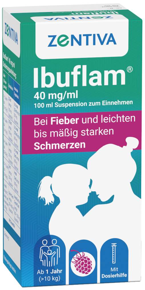 Ibuflam 40 mg je ml 100 ml Suspension