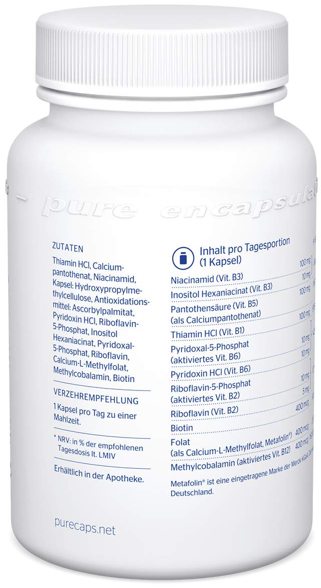 Pure Encapsulations B Complex Plus 120 Kapseln