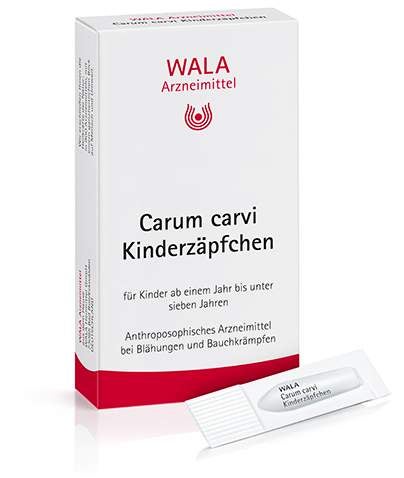 Wala Carum Carvi Kinderzäpfchen 10 X 1 G Kinder-Suppositorien