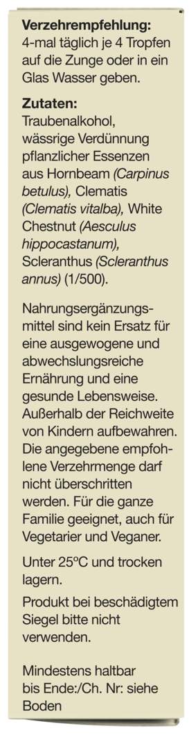 Bachblüten-Mischung Klarer Kopf 20 ml Tropfen