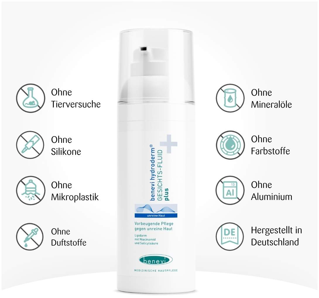 Benevi Hydroderm Gesichtsfluid Plus 50 ml Lotion