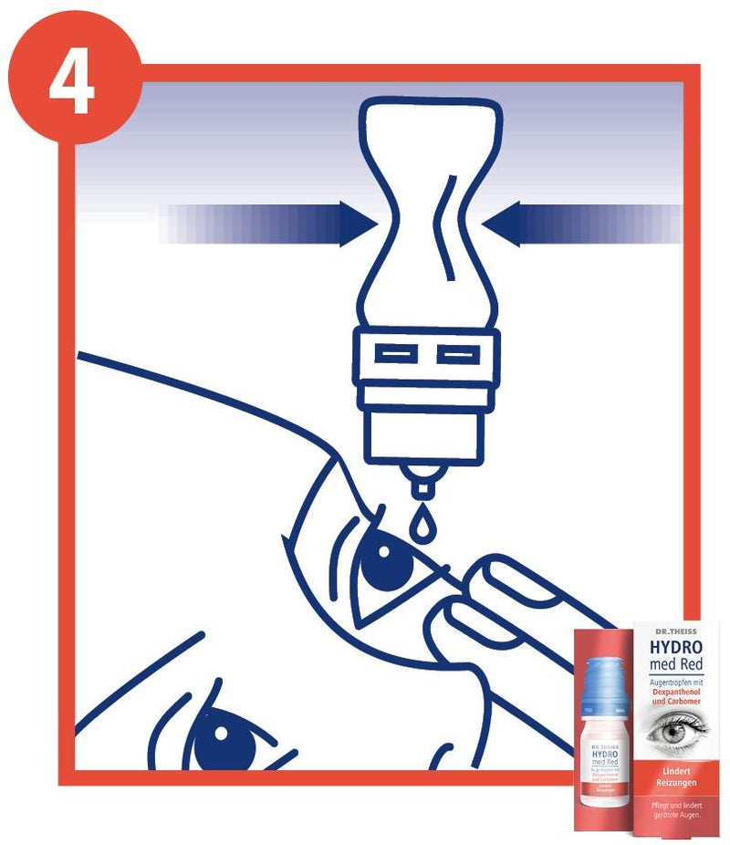 Dr.Theiss Hydro med Red Augentropfen 10 ml