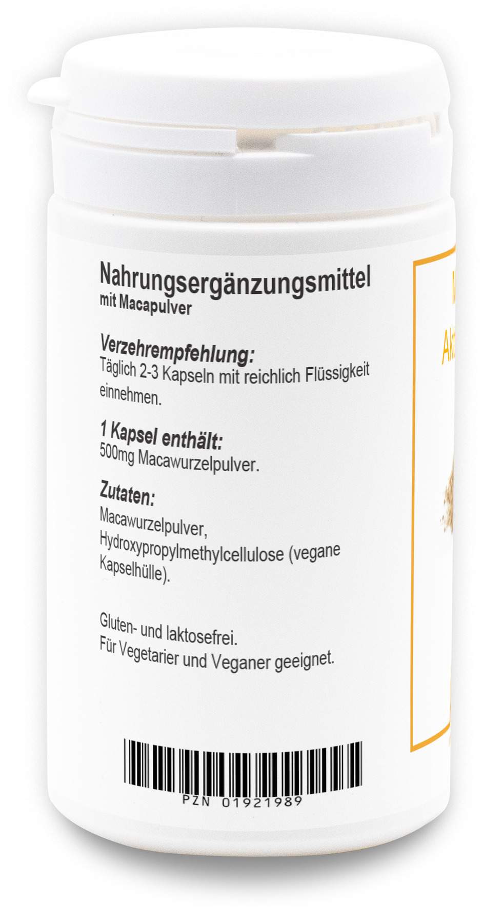Maca Aktiv Plus Kapseln 60 Stück