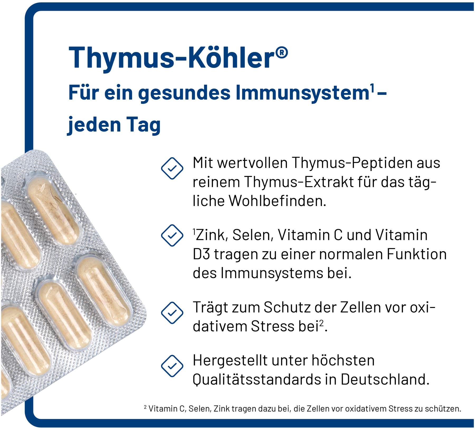 Thymus Köhler® 10 Kapseln