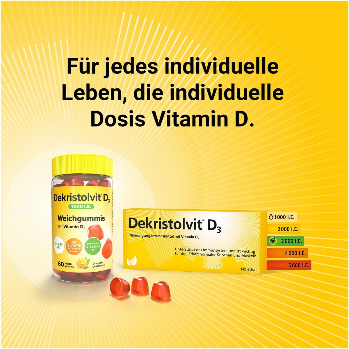 Dekristolvit D3 5.600 I.E. 30 Tabletten